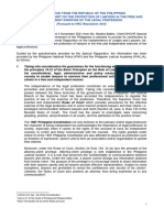 Philippines Reply Questionnaire Protection Lawyers