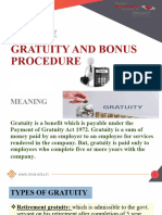 Gratuity Slides