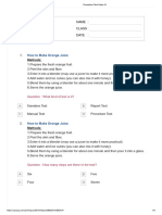 Procedure Text Kelas XI