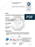 Fire Test Report 60 Non-Load-MEC21-LYX SHERA PRO F1 2021