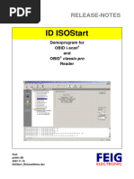 ISOStart ReleaseNotes