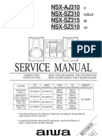 Service Manual: NSX-AJ310 NSX-SZ310 NSX-SZ315 NSX-SZ510