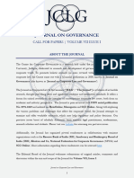 JCLG Call For Papers