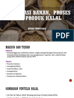 Mengawasi Bahan, Proses Dan Produk Halal