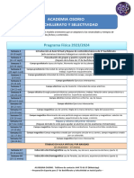 Programa Física Academia Osorio