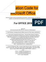 Activate Microsoft Office Without Any Software