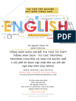 TỔNG HỢP HƠN 100 ĐỀ THI THỬ T﻿ỐT NGHIỆP THPT TIẾNG ANH 2024 - TỪ CÁC TRƯỜNG, TRƯỜNG CHUYÊN VÀ SGD CẢ NƯỚC (ĐỀ 1-10) (Đề thi được cập nhật liên tục bởi đội ngũ Dạy Kèm Quy Nhơn)