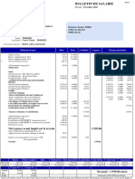 Fiche de Paye