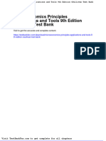 Microeconomics Principles Applications and Tools 9th Edition Osullivan Test Bank