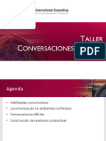 Taller Conversaciones Difíciles. Presentación