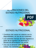 Alteraciones Del Estado Nutricional