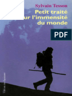 Petit Traite Sur LImmensite Du Monde by Tesson, Sylvain (Tesson, Sylvain)