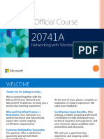 Microsoft Official Course: Networking With Windows Server 2016