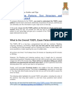 TOEFL Exam Pattern Test Structure and Scoring, Explained