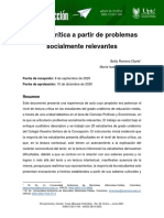 Lectura Crítica A Partir de Problemas Socialmente Relevantes