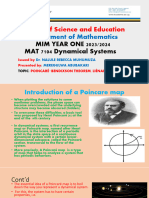 Poincaré Bendixson Theorem. Liénard Systems