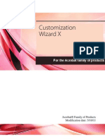 Customization Wizard X: Acrobat® Family of Products Modification Date: 5/10/11