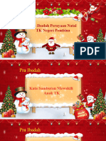 Tata Ibadah Natal TK Pembina