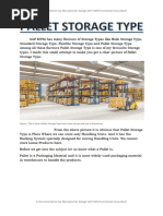 Pallet Storage Type in SAP EWM