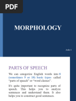 Morphology Aula 4