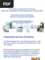 Estructura Del Kick Off Meeting