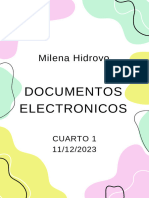 Documentos Electronicos - Milena Hidrovo