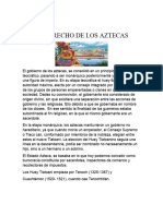 El Derecho de Los Aztecas