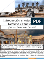 Introducción El Estudio Del Derecho Canónico