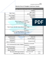 Changhua Wind Farm Channel Pre-Arrival Notification Form