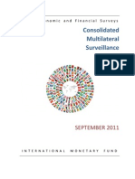 IMF World Economic and Financial Surveys Consolidated Multilateral Surveillance Report Sept 2011