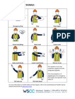 Forklift Hand Signals English