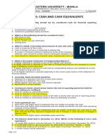 01 - TFAR2301 - Cash and Cash Equivalents - January 16 (With Answers)