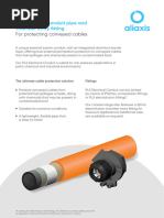 Aliaxis Electrical Conduit Pipe Datasheet