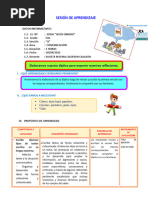 D5 A1 SESION Elaboramos Nuestro Díptico para Exponer Nuestras Reflexiones.