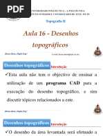 Aula 16 - Desenhos Topográficos: Topografia II