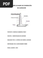 Memoria Tecnica Diseno de Muro de Contencion