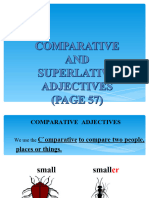 Comparative and Superlative Adjectives-Unit 5-Solutions