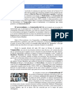 TEMA 4. La Poesía en El Novecentismo, Las Vanguardias y La Generación Del 27. Juan Ramón Jiménez.