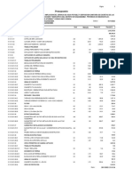 Presupuesto de Obra Apurimac