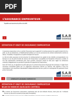 Présentation Emprunteur - SAR COURTAGE