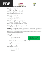 EJERCICIOS DE CALCULO INTEGRAL 4a. LISTA DE LA 145 HASTA EL FINAL