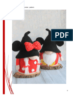 Gnomo Minnie y Mickey