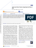 Update On Environmental and Host Factors Impacting The Risk