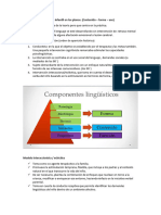 Intervención Del Lenguaje Infantil Segundo Parcial