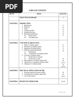 Working Capital Management of SBI