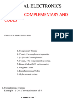 Digital Electronics - Lesson 3 Complements