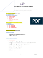 Ejemplos de DX Definitivo y Plan de Tratamiento