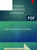 Corrientes Literarias