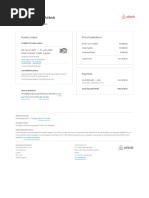 Airbnb Travel Receipt RCCYRJ53S2