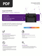 imageCLASS MF3010 Brochure